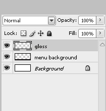 Vista Style Menu using Photoshop image 2