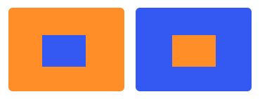 Comparing warm and cold colors