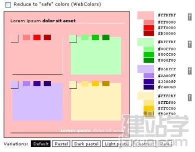 Tetradic tints