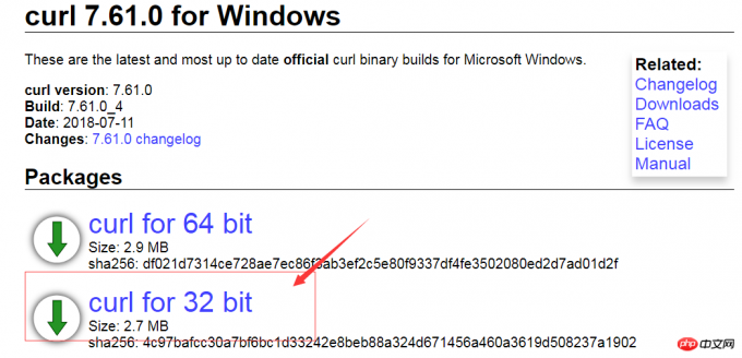 ͼ2CURL for 32 bit